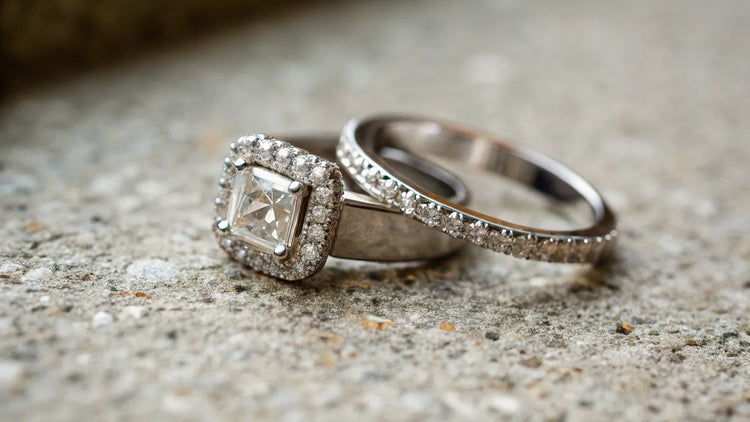 What Wedding Band Goes With Square Engagement Ring
