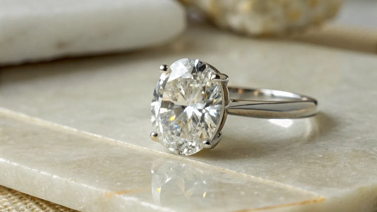 How Much Does a 4 Carat Oval Diamond Cost? A Comprehensive Guide to Pricing, Quality, and Customization