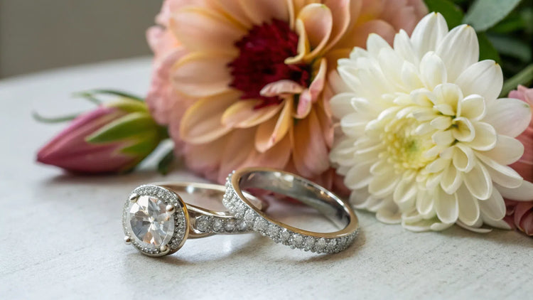 Does Engagement Ring Go First Or Wedding Band