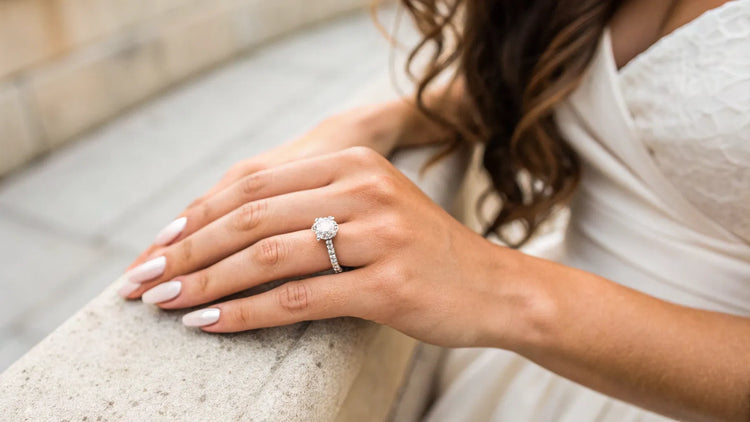 How to Wear a Engagement Ring and Wedding Band