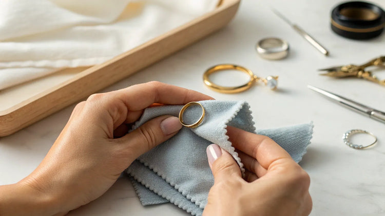 How to Polish a Wedding Ring at Home