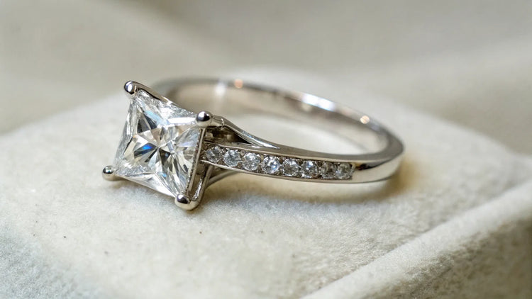 Understanding the Allure of the Princess Cut Diamond Ring: A Comprehensive Guide