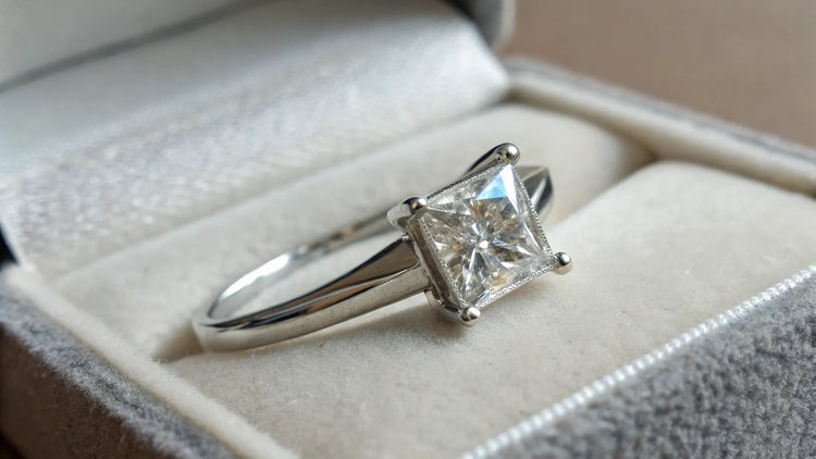 Understanding How Big a Half Carat Princess Cut Diamond Really Is