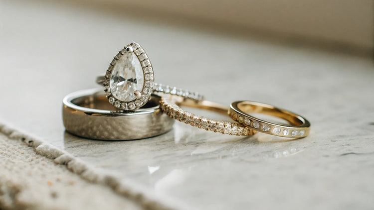 What Wedding Band Goes With Pear Shaped Engagement Ring