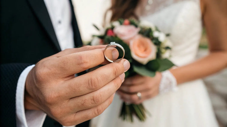 What Goes First Your Wedding Band Or Engagement Ring