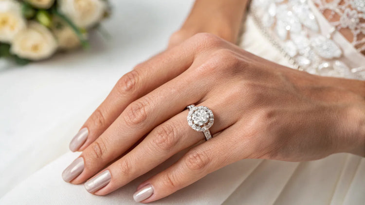 How to Wear the Engagement and Wedding Ring