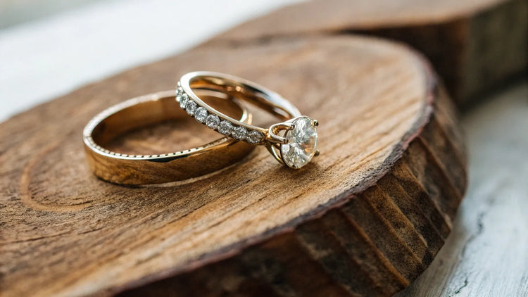 Does Wedding Ring Go Under Engagement Ring?