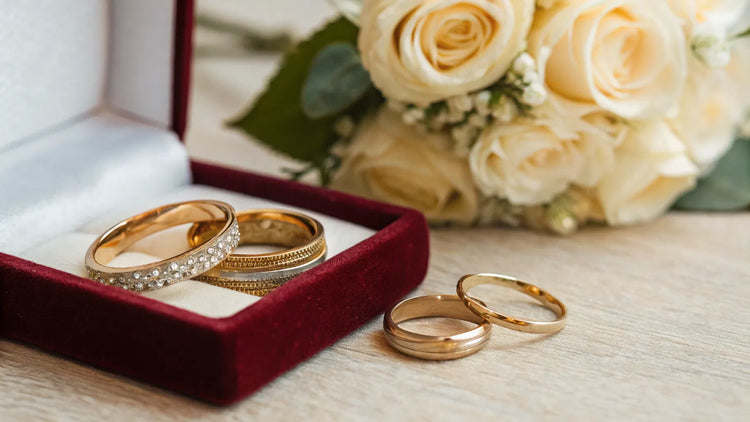 What Order Do The Wedding Rings Go