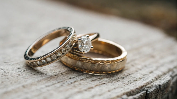 Which Way Round Engagement And Wedding Ring