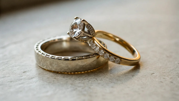 Does Wedding Ring Go Above or Below Engagement Ring?