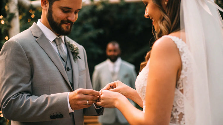 Who Exchanges Rings First In Wedding Ceremony