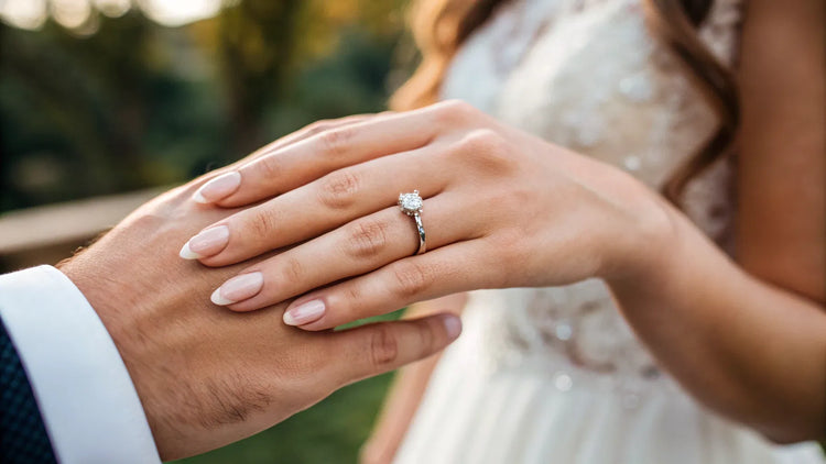What to Wear First Engagement Or Wedding Ring