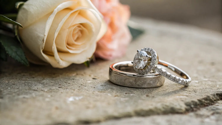 Does Wedding Ring Go First Or Engagement