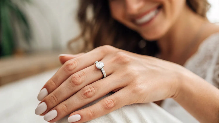 How Should You Wear Your Engagement Ring and Wedding Band