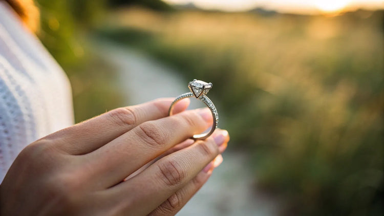 Why Does the Wedding Band Go Under the Engagement Ring