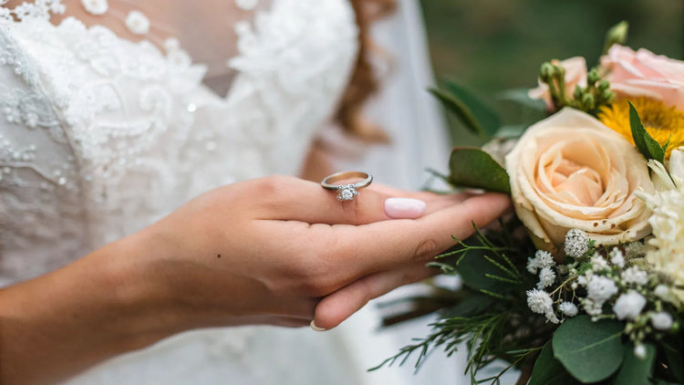 What to Do With Engagement Ring on Wedding Day