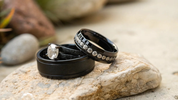 Do Black Wedding Rings Mean Anything?