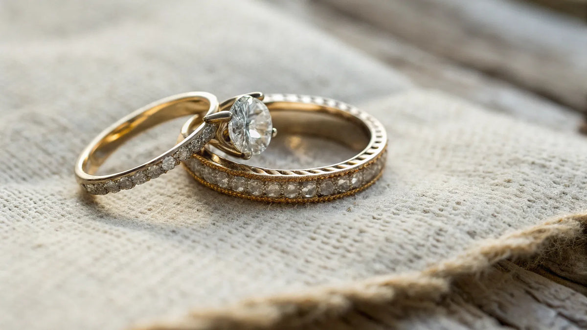 How Do Engagement and Wedding Rings Work | diamondsbyuk