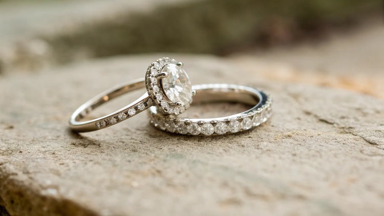 What Order Wedding Band And Engagement Ring