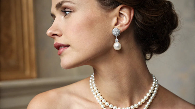 Can You Wear Diamond Earrings with a Pearl Necklace? Exploring the Timeless Elegance of Mixing Pearls and Diamonds