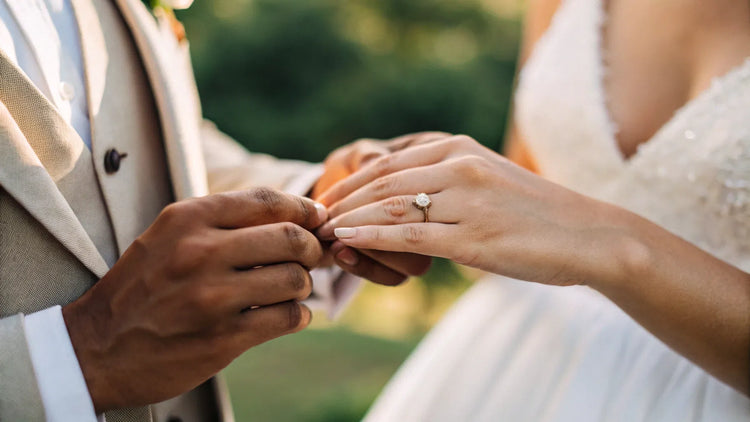 How Does a Wedding Ring Go On Your Finger