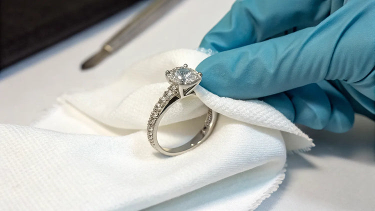 How To Clean Pave Diamond Ring