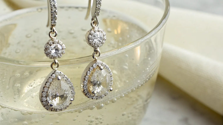 What to Soak Diamond Earrings In: The Essential Guide to Their Care and Maintenance