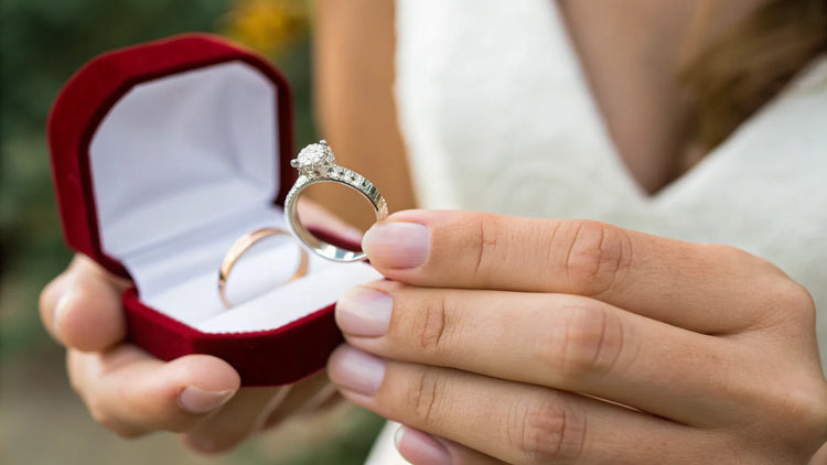 Does Wedding Or Engagement Ring Go On First