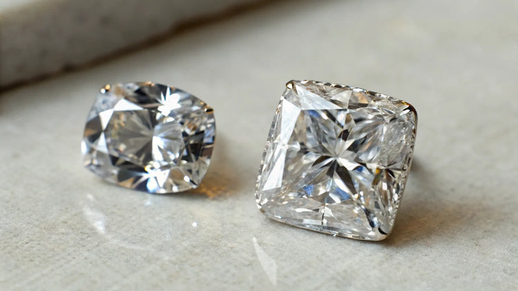 The Ultimate Guide to Understanding the Difference Between Cushion Cut and Princess Cut Diamonds