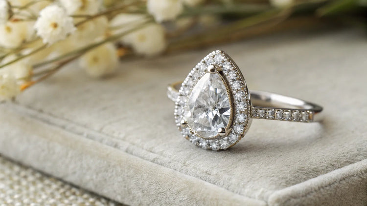 Mastering the Look: How to Wear a Pear Diamond Ring