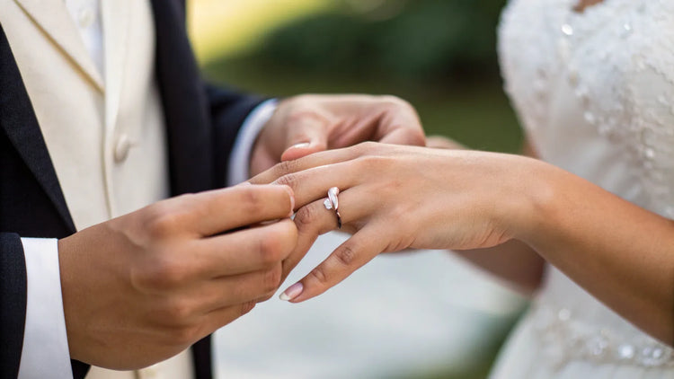 How Do You Put On a Wedding Ring Set