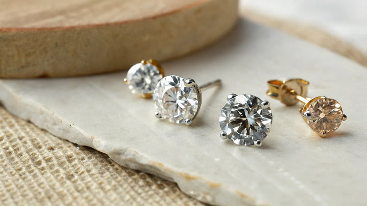 How Big Should Diamond Stud Earrings Be? A Comprehensive Guide