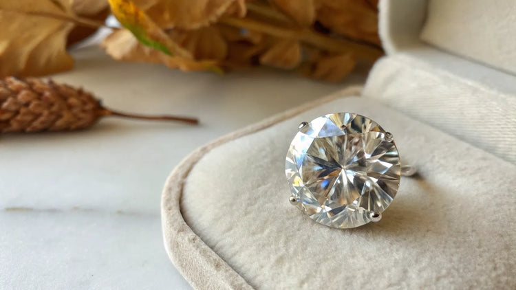 How Big is a 5 Carat Round Diamond? Understanding Size, Value, and Customization