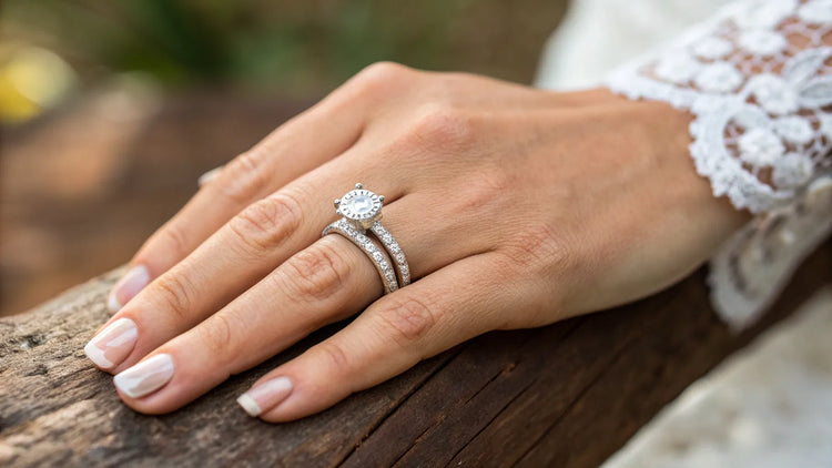 Do You Wear Wedding Band First Or Engagement Ring?
