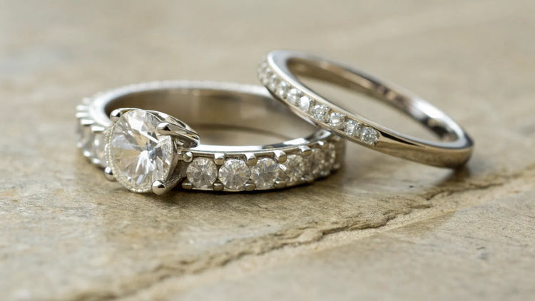 What Wedding Band Looks Best With Three Stone Engagement Ring