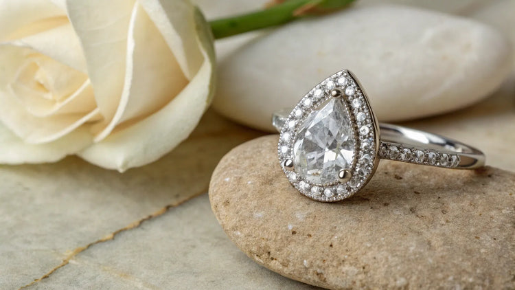 How Should You Wear a Pear-Shaped Diamond: A Complete Guide to Styling Your Teardrop Ring