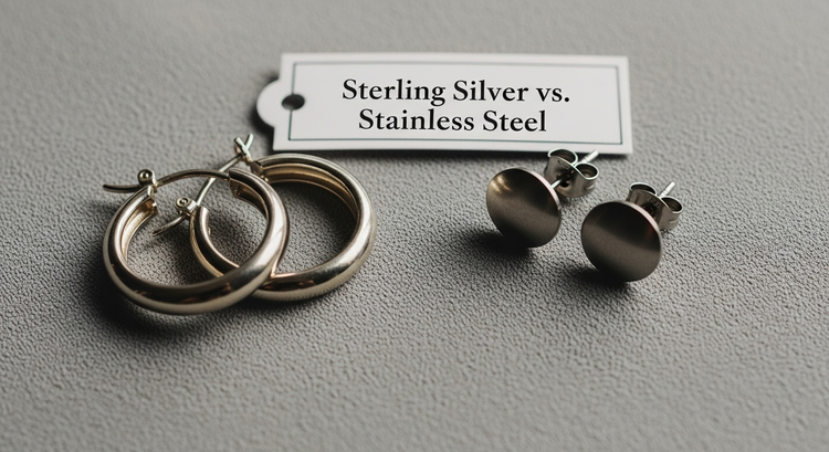 Is Sterling Silver or Stainless Steel Better for Earrings?