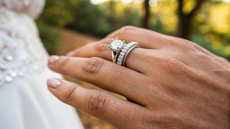 What Goes On Finger First Wedding Band Or Engagement Ring