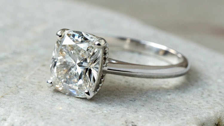How Big Is a 2 Carat Cushion Cut Diamond? A Comprehensive Guide