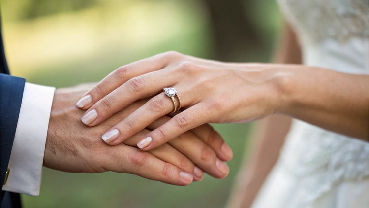Does Engagement Or Wedding Ring Go First?