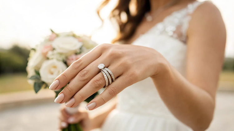 How to Wear Female Wedding Rings
