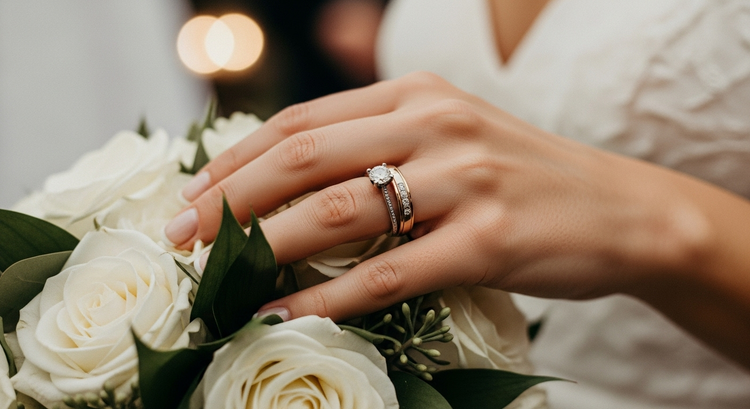 Does the Bride Wear Her Engagement Ring to the Wedding?