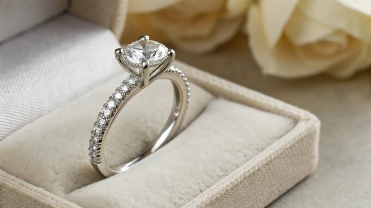 Is 18K White Gold Good for an Engagement Ring?