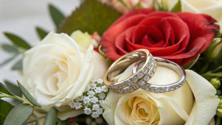 Which Way Do Wedding and Engagement Rings Go