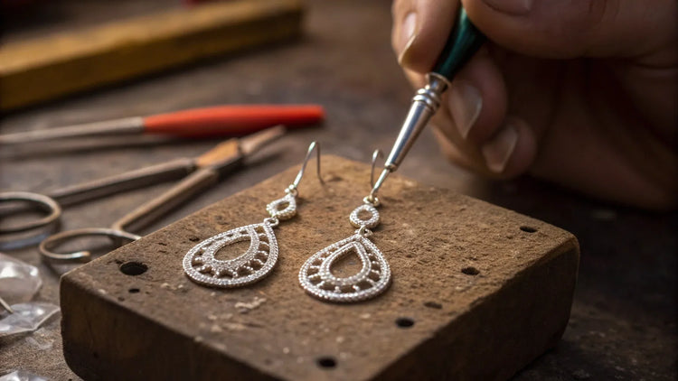 The Art of Creating Sterling Silver Earrings: A Comprehensive Guide