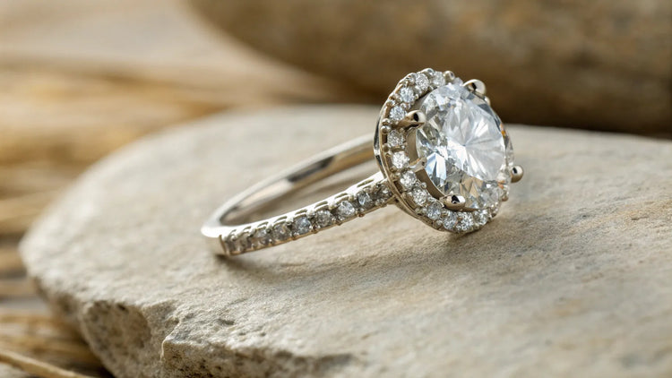 What is Considered a Large Diamond Engagement Ring?