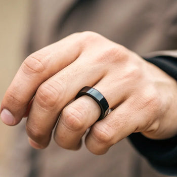 Does Wearing a Black Wedding Ring Mean Anything
