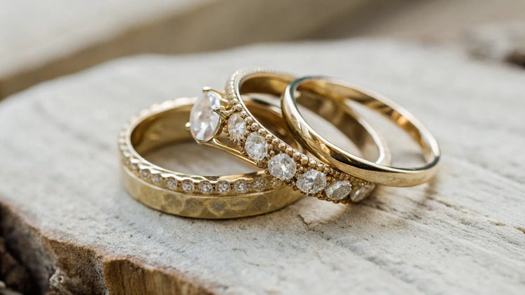 How to Stack Wedding Rings With Style