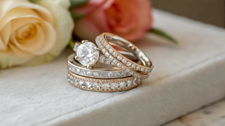 What Order to Wear Wedding, Engagement, and Eternity Rings: A Comprehensive Guide