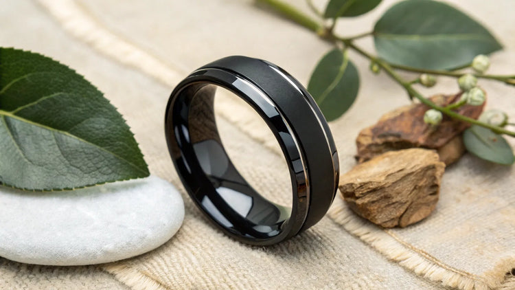 What Does a Man's Black Wedding Ring Mean